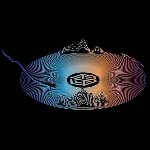 Techno Scratch Motiv